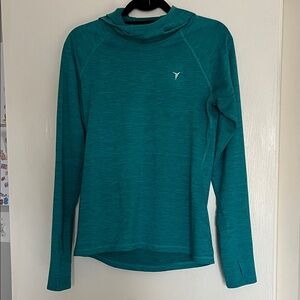 Old Navy Teal Hooded Sweatshirt